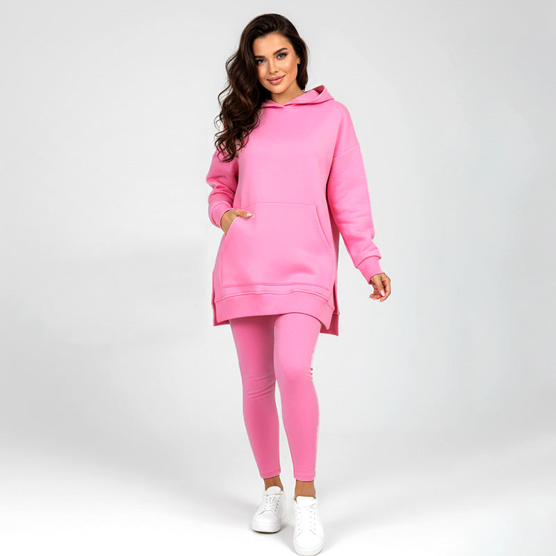 Women's Stylish Hoodie & Pants Set