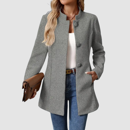 Modique™ - Elegant & Timeless Coat with Stand-up Collar