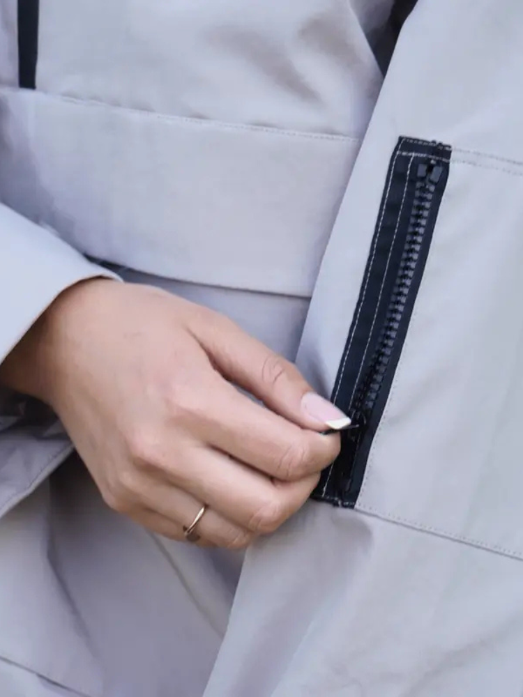 Puffed Waterproof Weather-Resistant Coat