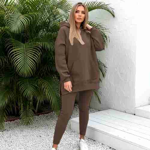 Women's Stylish Hoodie & Pants Set