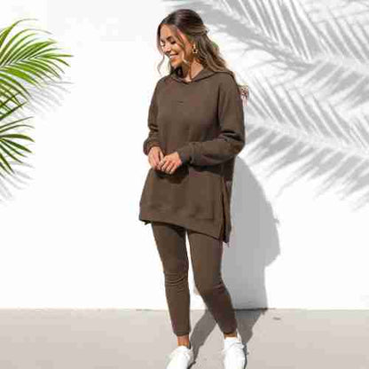 Women's Stylish Hoodie & Pants Set