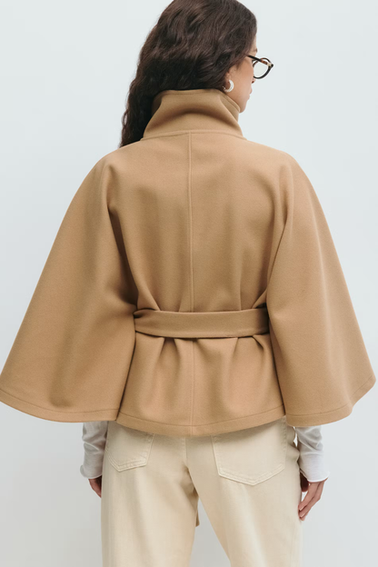 SARILLE | Belt Cape Jacket