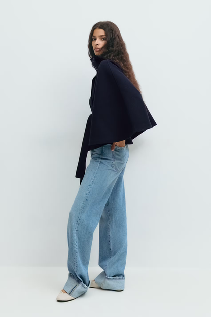 SARILLE | Belt Cape Jacket